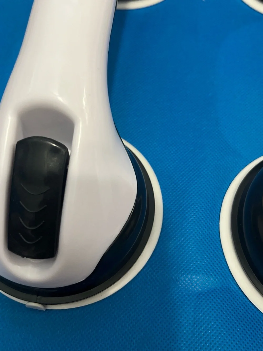 White Non-Slip Suction Safety Grab Bar - Pair open box new